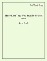 Blessed Are They SATB choral sheet music cover